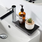 Wooden Display Risers Table Stand for Bathroom Tray Kitchen Counter Decor - Image 4