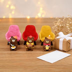 Mevodeata Bear Figurine Set of 6, 3 Bears on Mini Sofas, Chill Time - Image 5