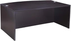 Boss Office Products Belarus Executive U-Shape Curved Bow Desk - Image 2