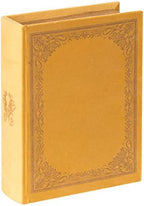 Decorative Vintage Book Shaped Trinket Storage Box - Yellow - Image 5