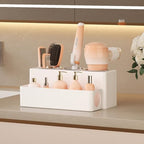 Lifewit Hair Tool Organizer Dryer Holder Countertop with 3 Cups, White - Image 3