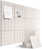 Fluxynara Felt Bulletin Board & Cork Board Alternative 48'' x 36'' by FLUXYNARA