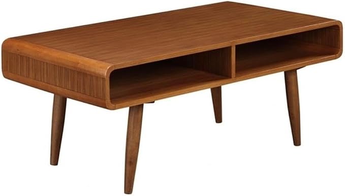 Boraam Zebra Series Halmstad Coffee Table, Rich Walnut by Boraam