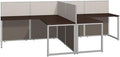 Bush Business Furniture Double Cubicle Desk by BushBusinessFurniture