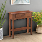 Leick Home Wave Console Table, Solid Wood, - Image 2