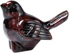 Natural Garnet Crystal Bird Figurine, Bird & Animal Home Decor by WUYOUSHI
