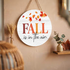 Fall Leaves Decorations for Home, Fall Welcome Wooden Sign - Image 6
