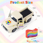 Pride Rainbow Truck Decor, LGBTQ Pride Month Decorations, Tiered Tray Decor, Love is Love Tabletop Centerpiece, Rustic Farmhouse Rainbow Home Kitchen Party Decor - Image 3