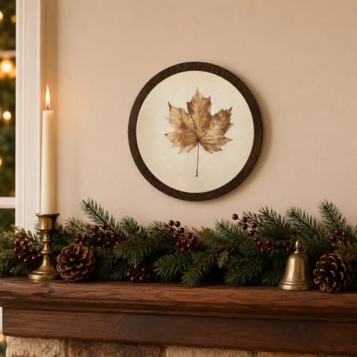 Vintage Fall Leaf Wall Deoor, Halloween Cottagecore Wall Art - Image 3