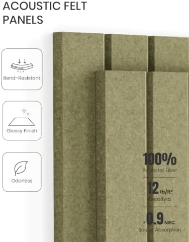 Fluxynara Felt Bulletin Board & Cork Board Alternative 48'' x 36'' - Image 5