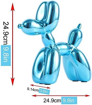 Balloon Dog Sculpture Modern Home Decor Collectible Figurines Funky Statues for Bedroom Trendy Animal Decor for Coffee Table Living Room Decor - Image 4