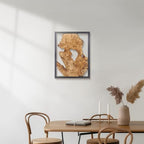NAHARO 16''*12''Modern Wood Wall Decor- Natural wood Handcrafted Rustic Charm for Your Home - Perfect for Living Room, Bedroom,Kitchen,or Office - Image 6