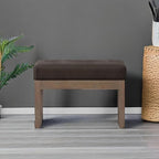 SIMPLIHOME Milltown Small Ottoman Bench - Image 6