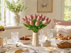 Mandy's 20pcs Artificial Mauve Tulips - Image 5