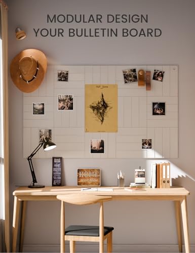 Fluxynara Felt Bulletin Board & Cork Board Alternative 36'' x 24'' - 6 Pack - Image 5