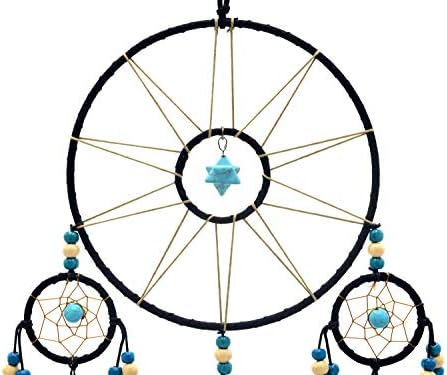 Urdeoms Black Dream Catchers for Boys Adult Dreamcatcher Home Wall Decor - Image 5