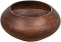 Bloomingville Modern Round Wood Bowl, Walnut Finish by Bloomingville