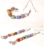 7 Chakra Stones Healing Crystals Hanging Ornament Chakra Tassel Christmas Ornaments Pendulum Good Luck for Home Decoration - Image 7