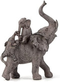 Elephant Gifts for Women, Elephant Statues for Home Living Room Decor by Smadeer
