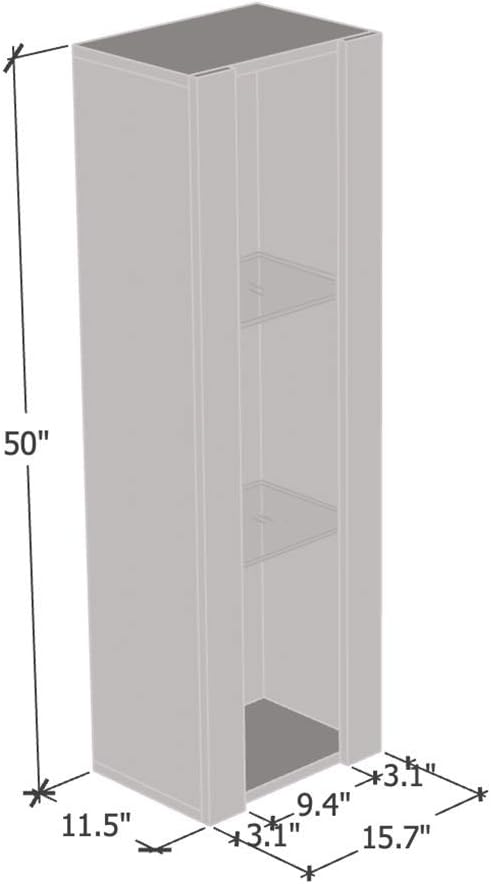 Meble Furniture Freestanding Bookcase Cabinet Type-21 — Customizable 16-Color - Image 2