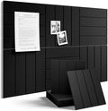Fluxynara Felt Bulletin Board & Cork Board Alternative 36'' x 24'' - 6 Pack by FLUXYNARA