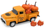 Thanksgiving Truck Decor, Fall Pumpkin Metal Truck Decorations by Unknown