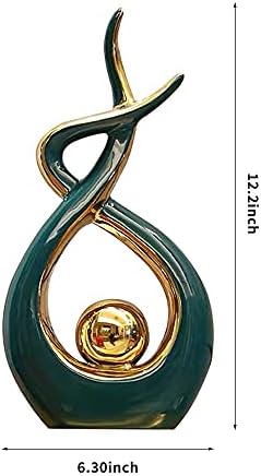 Norrclp Home Decor Modern Abstract Art Ceramic Statue Table Decor (Large) - Image 6
