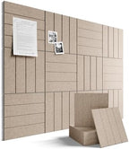 Fluxynara Felt Bulletin Board & Cork Board Alternative 48'' x 36'' by FLUXYNARA
