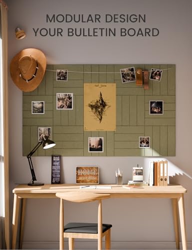 Fluxynara Felt Bulletin Board & Cork Board Alternative 36'' x 24'' - 6 Pack - Image 5
