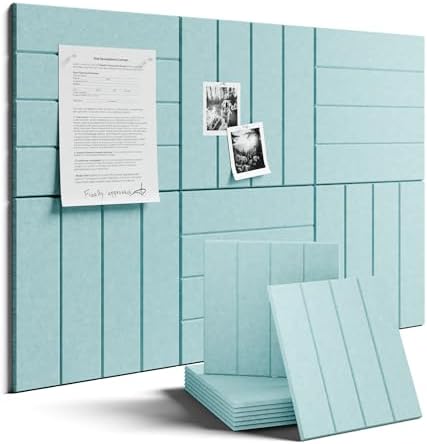 Fluxynara Felt Bulletin Board & Cork Board Alternative 36'' x 24'' - 6 Pack by FLUXYNARA