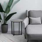 Household Essentials Jamestown Round Side End Table - Image 6