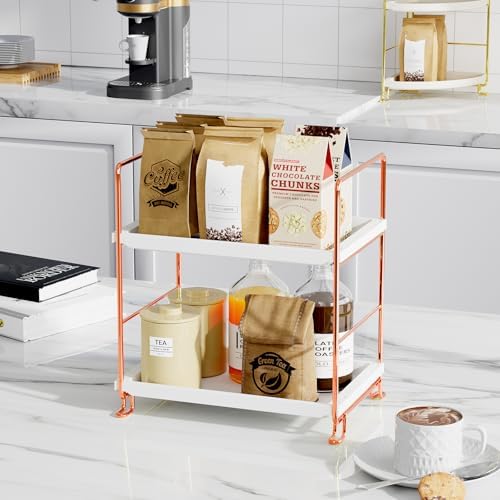 FSyueyun 2-Tier Bathroom Countertop Organizer, Makeup Organizer for Vanity - Image 5