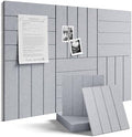 Felt Bulletin Board with Self-Adhesive 6 Pack by FLUXYNARA
