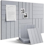 Felt Bulletin Board with Self-Adhesive 6 Pack by FLUXYNARA