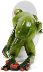 VVGIFTS Frog Figurines Cute Craft Resin Frog Statue for Home Bathroom Decor - Image 3
