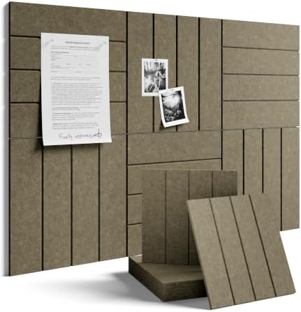 Fluxynara Felt Bulletin Board & Cork Board Alternative 36'' x 24'' - 6 Pack by FLUXYNARA