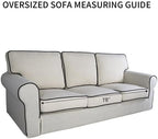 PureFit Reversible Quilted Couch Covers - Image 6