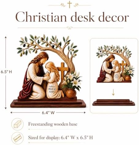 Confirmation Gifts for Girls, Child of God Christian Plaque for Daughter - Image 2