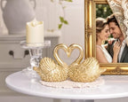 Small Swan Figurines Home Decor,Mini Gold Decor Animal Statues - Image 6