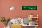 Man Cave Decor Vintage Wall Pinche Vintage Tin Signs Funny Street Metal Signs for Bar Decor 4x16 in - Image 5