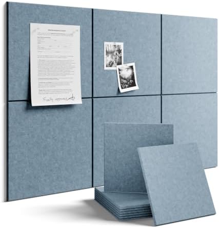 Fluxynara Felt Bulletin Board & Cork Board Alternative 48'' x 36'' by FLUXYNARA