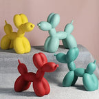 Creative Balloon Dog Sculpture Modern Home Decoration Trendy Animal Art Ornaments Collection Figurine Bedroom Living Room Office Desktop Resin Decors - Image 5