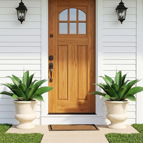 Agave Plant Artificial Faux Agave Plant 16.5In (Light Green) 2Pack - Image 3