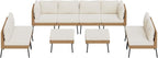 Aoxun 10 Piece Patio Furniture Set, 10 Seats Outdoor Sectional Sofas - Image 9