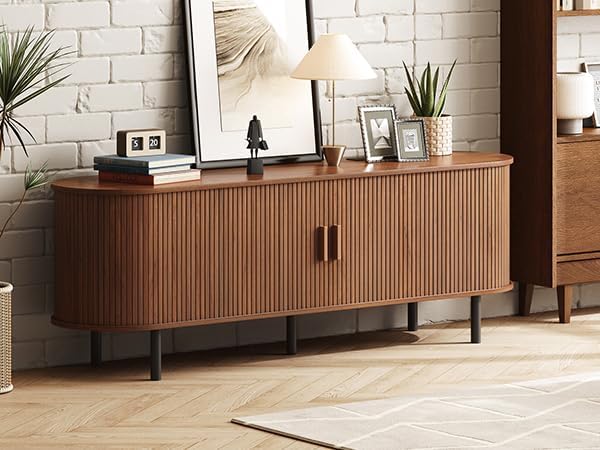 ONBRILL 63" TV Stand with Power Outlet - Image 7