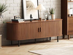 ONBRILL 63" TV Stand with Power Outlet - Image 7
