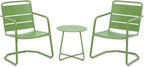 MELLCOM 3 Piece Patio Set, Small Patio Furniture Set - Image 8