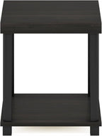 Furinno Turn-N-Tube Side Table, 2-Tier Thick Tabletop End Table - Image 7