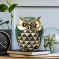 Leekung Owl Statue for Home Decor Accents,Owl Decor for Modern Bathroom Bookshelf Bedroom Mantle Living Room Home Office TV Stand Shelf Boho Decorations,Retro Decor Small Bird Items Gift for Women by Leekung
