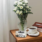 Ycyfckdr Mini Decorative Books for Home Decor, Small Rustic Wood Book Stack for Table Decoration, Home Sweet Decor Book for Living Room Bookshelf, Farmhouse Stacked Books Decoration (L31) - Image 5